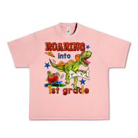 Salmon roaring into 1st grade Urban Heavy Tee - BundleAndBundleShop