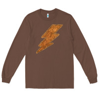 Chestnut Western Vintage Pattern Lightning Long Sleeve Tee - Bettercallsaul