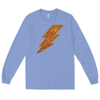 Colony Blue Western Vintage Pattern Lightning Long Sleeve Tee - Bettercallsaul