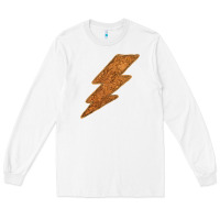 White Western Vintage Pattern Lightning Long Sleeve Tee - Bettercallsaul