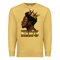 Black King Premium Sweatshirt | Teevron
