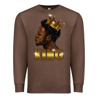 Chestnut black king Premium Sweatshirt - FaDigitalArtStudio