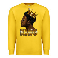 Lemon black king Premium Sweatshirt - FaDigitalArtStudio