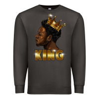 Smoke black king Premium Sweatshirt - FaDigitalArtStudio