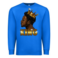 True Royal black king Premium Sweatshirt - FaDigitalArtStudio