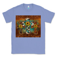 Colony Blue cross tumbler Classic Tee - JahusDesignShop