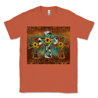 Copper cross tumbler Classic Tee - JahusDesignShop