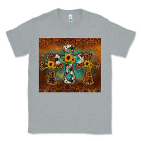 Heather Grey cross tumbler Classic Tee - JahusDesignShop
