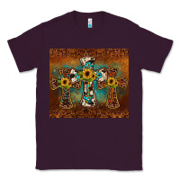Plum cross tumbler Classic Tee - JahusDesignShop