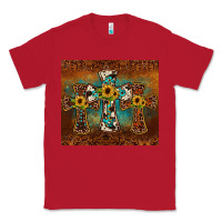 Red cross tumbler Classic Tee - JahusDesignShop