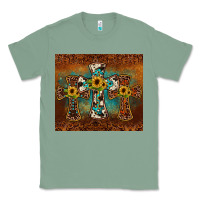 Sage cross tumbler Classic Tee - JahusDesignShop