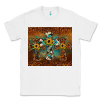 White cross tumbler Classic Tee - JahusDesignShop
