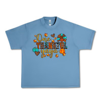 Pebble Blue one thankful yaya Urban Heavy Tee - JahusDesignShop