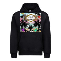 Black Beach Please Urban Hoodie - CowhideDigitalArt
