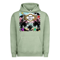 Pigment Oil Green Beach Please Urban Hoodie - CowhideDigitalArt