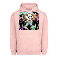 Pigment Salmon Beach Please Urban Hoodie - CowhideDigitalArt