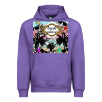 Tulip Beach Please Urban Hoodie - CowhideDigitalArt