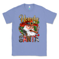 Colony Blue Howdy Santa Classic Tee - BundleAndBundleShop