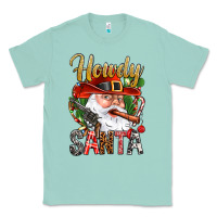 Seafoam Howdy Santa Classic Tee - BundleAndBundleShop