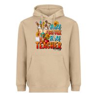 Mushroom Half Coffee Half Teacher Heavyweight Hoodie - FaDigitalArtStudio