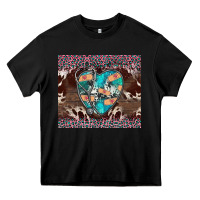 Black western nurse stethoscope pink leopard Heavy Core Tee - BarkalooDesign