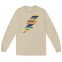 Mushroom Yellow Aztec Patterned Lightning Long Sleeve Tee - Bettercallsaul