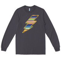 Smoke Yellow Aztec Patterned Lightning Long Sleeve Tee - Bettercallsaul