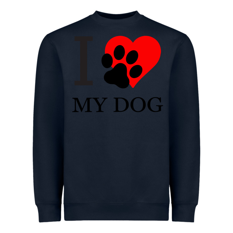I My Dog Heavyweight Sweatshirt by Bettercallsaul | Teevron