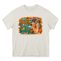 Cream spice spice baby pumpkin spice latte Heavy Core Tee - Jasminsmagicworld