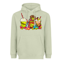 Matcha Softball Coffee Cups Heavyweight Hoodie - FaDigitalArtStudio