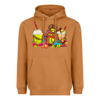 Meerkat Softball Coffee Cups Heavyweight Hoodie - FaDigitalArtStudio