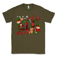 Army Green Cutest Elf Ever Christmas Classic Tee - BundleAndBundleShop