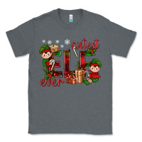 Charcoal Heather Cutest Elf Ever Christmas Classic Tee - BundleAndBundleShop
