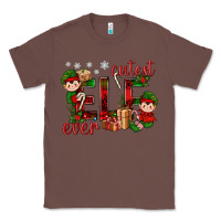 Chestnut Cutest Elf Ever Christmas Classic Tee - BundleAndBundleShop