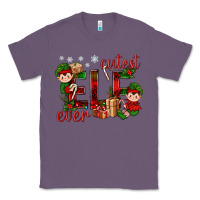 Lavender Cutest Elf Ever Christmas Classic Tee - BundleAndBundleShop