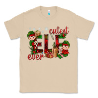 Mushroom Cutest Elf Ever Christmas Classic Tee - BundleAndBundleShop