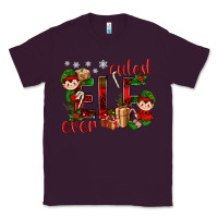 Plum Cutest Elf Ever Christmas Classic Tee - BundleAndBundleShop