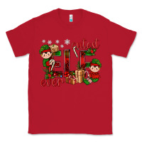 Red Cutest Elf Ever Christmas Classic Tee - BundleAndBundleShop