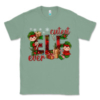 Sage Cutest Elf Ever Christmas Classic Tee - BundleAndBundleShop
