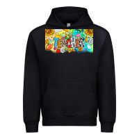 Black Best Teacher Ever Urban Hoodie - CowhideDigitalArt