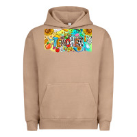 Pigment Burro Best Teacher Ever Urban Hoodie - CowhideDigitalArt