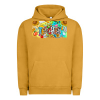 Pigment Peanut Butter Best Teacher Ever Urban Hoodie - CowhideDigitalArt