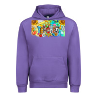 Tulip Best Teacher Ever Urban Hoodie - CowhideDigitalArt