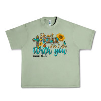 Oil Green do not fear for i am with you Urban Heavy Tee - BundleAndBundleShop