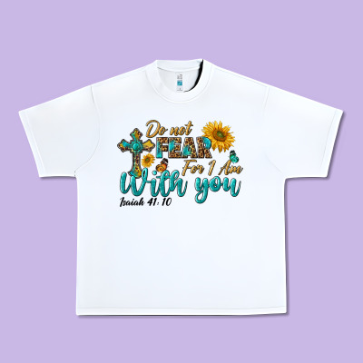Do Not Fear For I Am With You Urban Heavy Tee Designed By Bundleandbundleshop