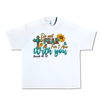 White do not fear for i am with you Urban Heavy Tee - BundleAndBundleShop