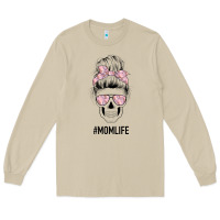 Mushroom Pink Flower Mom Skull Long Sleeve Tee - Bettercallsaul