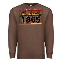 Chestnut Juneteenth 1865 Premium Sweatshirt - FaDigitalArtStudio