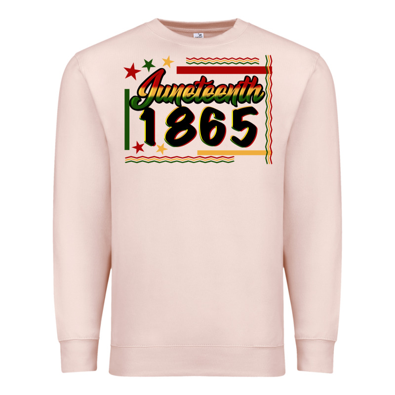 Juneteenth 1865 Premium Sweatshirt by FaDigitalArtStudio | Teevron