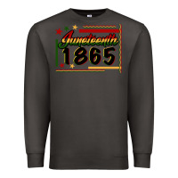 Smoke Juneteenth 1865 Premium Sweatshirt - FaDigitalArtStudio